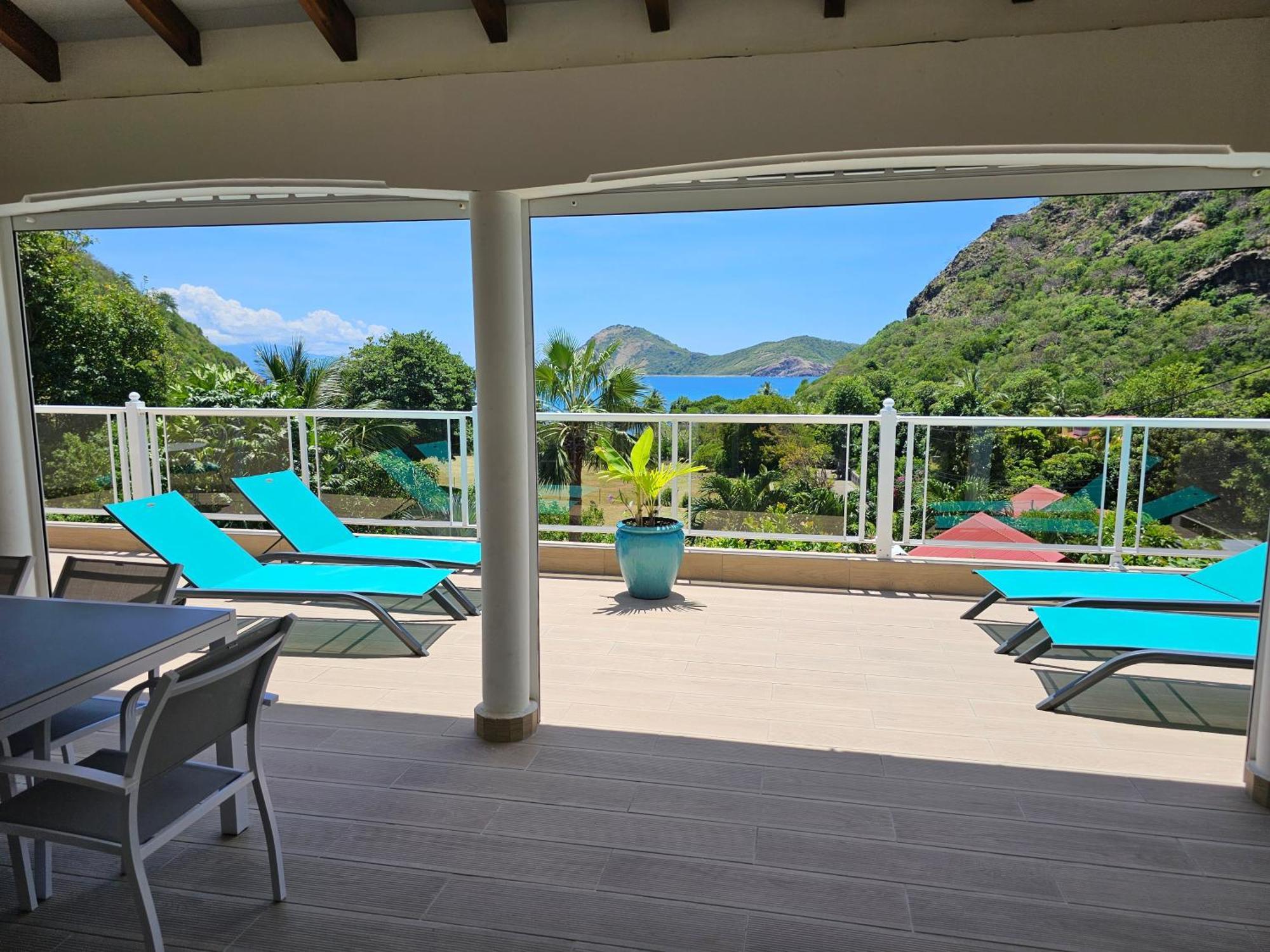 Villa Celyote - Haut De Villa, Vue Mer, A 150M De La Plage Anse Figuier Terre-De-Haut Exterior photo